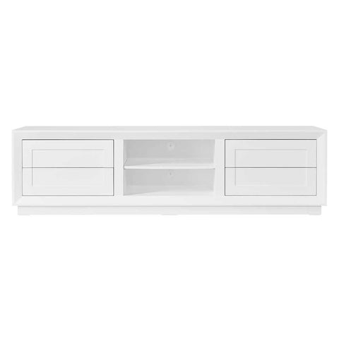 Balmain Entertainment Unit - White - Entertainment Units - Eleganté