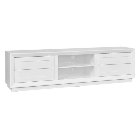 Balmain Entertainment Unit - White - Entertainment Units - Eleganté