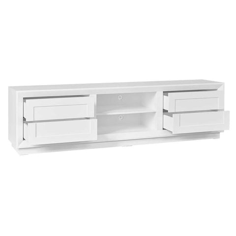 Balmain Entertainment Unit - White - Entertainment Units - Eleganté