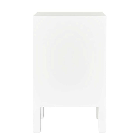 Ariana Bedside Table - Petite White - Bedside Tables - Eleganté