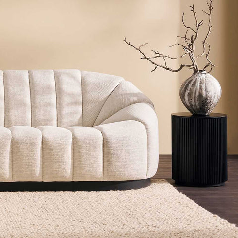 Avalon 2.5 Seater Sofa - Cream Chenille - Avalon 2.5 Seater Sofa - Cream Chenille - Eleganté