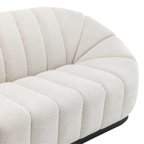 Avalon 2.5 Seater Sofa - Cream Chenille - Avalon 2.5 Seater Sofa - Cream Chenille - Eleganté