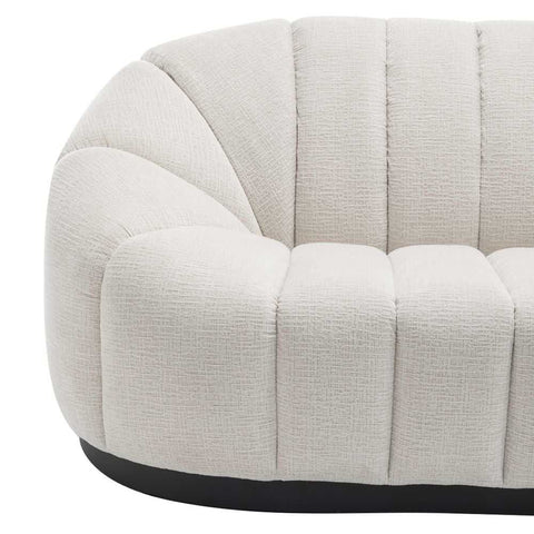 Avalon 2.5 Seater Sofa - Cream Chenille - Avalon 2.5 Seater Sofa - Cream Chenille - Eleganté