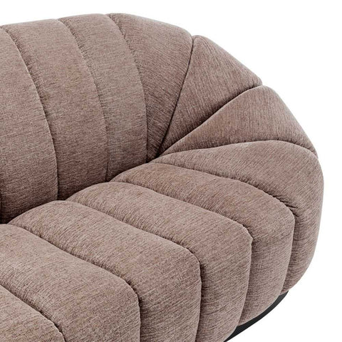 Avalon 2.5 Seater Sofa - Mink Chenille - Avalon 2.5 Seater Sofa - Mink Chenille - Eleganté