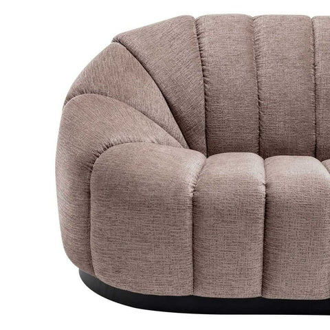 Avalon 2.5 Seater Sofa - Mink Chenille - Avalon 2.5 Seater Sofa - Mink Chenille - Eleganté