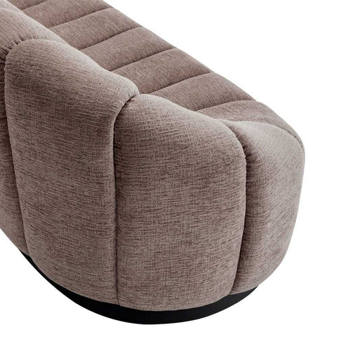 Avalon 2.5 Seater Sofa - Mink Chenille - Avalon 2.5 Seater Sofa - Mink Chenille - Eleganté