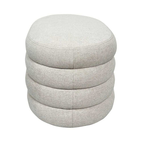 Albano Stool - Natural - Ottomans and Stools - Eleganté