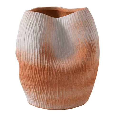 Maeve Porcelain Vase - Medium Terracotta - Bowls, Vases, Vessels - Eleganté