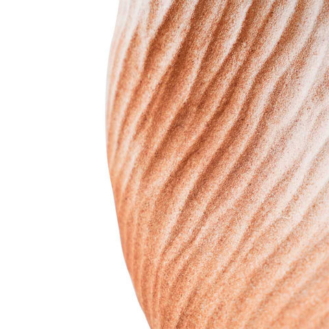 Maeve Porcelain Vase - Medium Terracotta - Bowls, Vases, Vessels - Eleganté