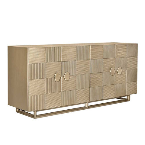 Alton Buffet - Antique Gold - Buffets and Cabinets - Eleganté