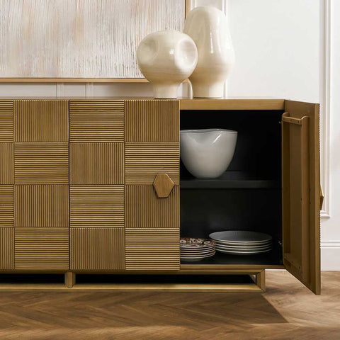 Alton Buffet - Antique Gold - Buffets and Cabinets - Eleganté