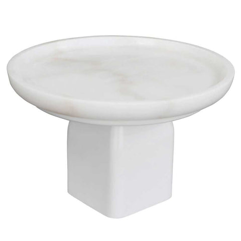 Edith Footed Bowl - Large White - Bowls, Vases, Vessels - Eleganté