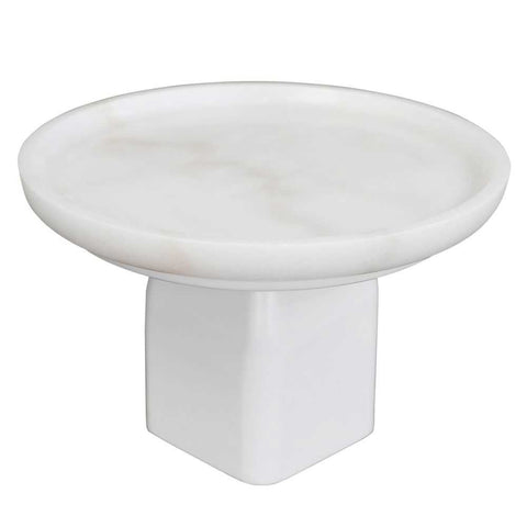 Edith Footed Bowl - Large White - Bowls, Vases, Vessels - Eleganté