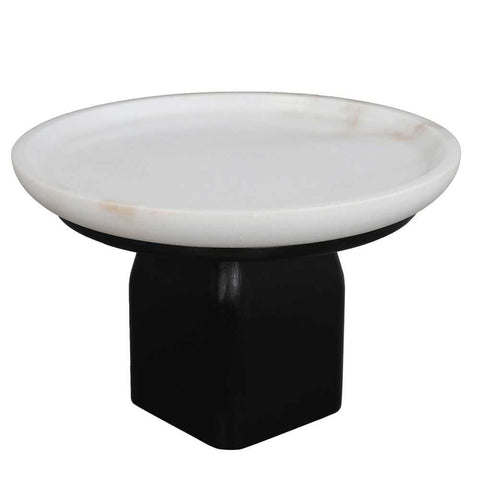 Edith Footed Bowl - Large Black - Bowls, Vases, Vessels - Eleganté