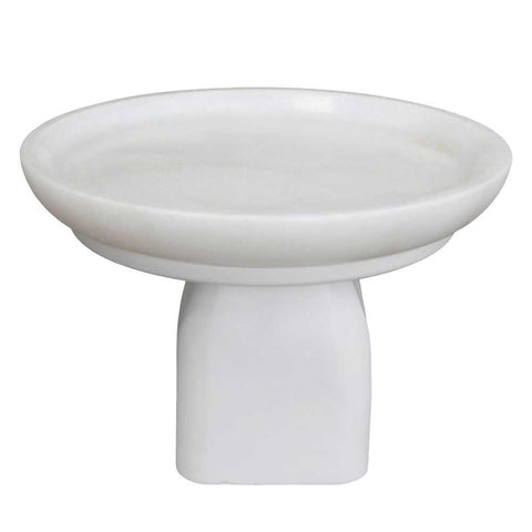 Edith Footed Bowl - Small White - Bowls, Vases, Vessels - Eleganté
