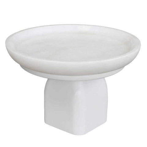 Edith Footed Bowl - Small White - Bowls, Vases, Vessels - Eleganté