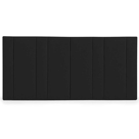 Bronx King Bedhead - Black Linen - King Size - Eleganté