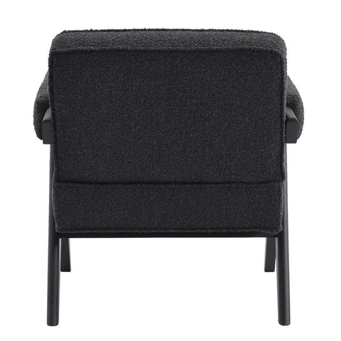 Ambrose Arm Chair - Black Onyx Boucle - Occasional Chairs - Eleganté