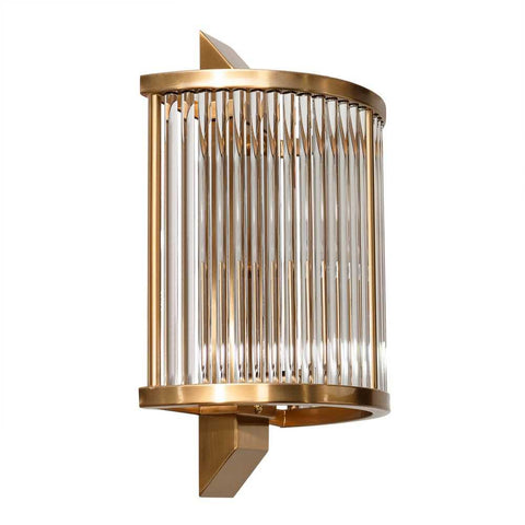 Hayworth Wall Sconce - Brass - Hayworth Wall Sconce - Brass - Eleganté