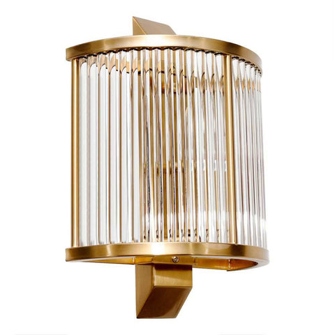 Hayworth Wall Sconce - Brass - Hayworth Wall Sconce - Brass - Eleganté