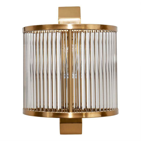 Hayworth Wall Sconce - Brass - Hayworth Wall Sconce - Brass - Eleganté