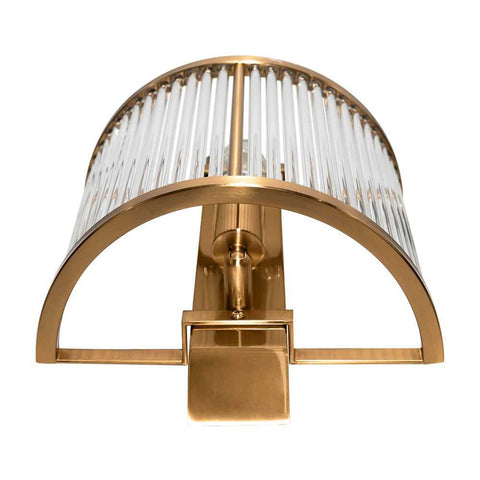 Hayworth Wall Sconce - Brass - Hayworth Wall Sconce - Brass - Eleganté