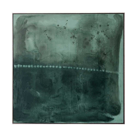 Deep Greens Oil On Canvas Painting - Canvas Paintings, Oils, Prints, Wall Art - Eleganté