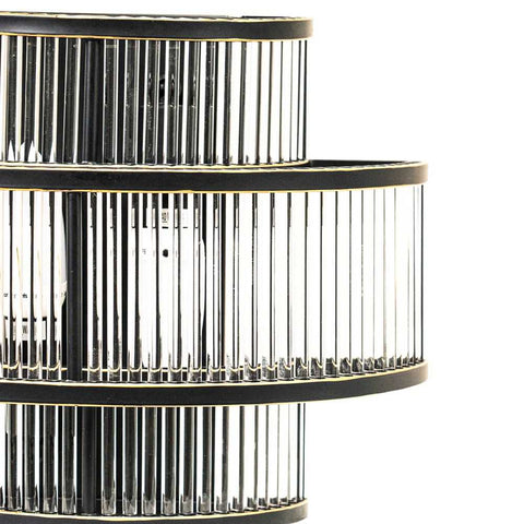 Fontaine Wall Sconce - Antique Black - Fontaine Wall Sconce - Antique Black - Eleganté
