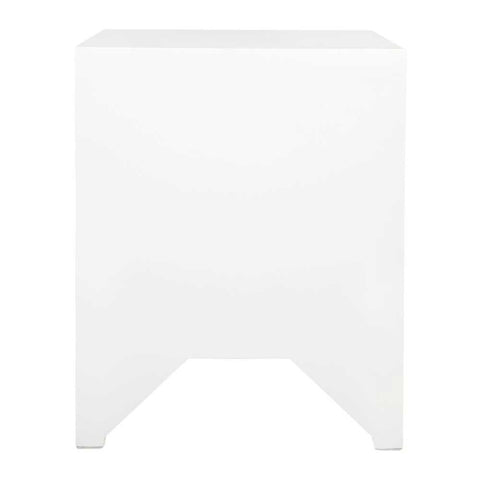 Ariana Bedside Table - Small White Set of 2 - Bedside Tables - Eleganté
