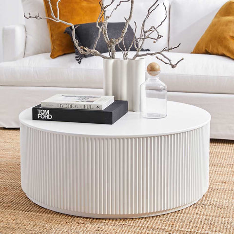 Nomad Coffee Table - White - Coffee Tables - Eleganté