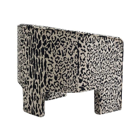 Kylie Arm Chair - Leopard Chenille *LIMITED EDITION* - Occasional Chairs - Eleganté