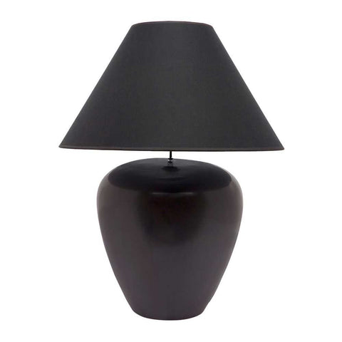 Picasso Table Lamp - Black w Black Shade - Picasso Table Lamp - Black w Black Shade - Eleganté