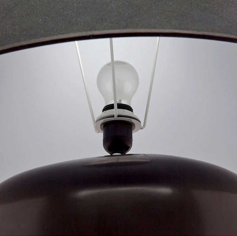 Picasso Table Lamp - Black w Black Shade - Picasso Table Lamp - Black w Black Shade - Eleganté