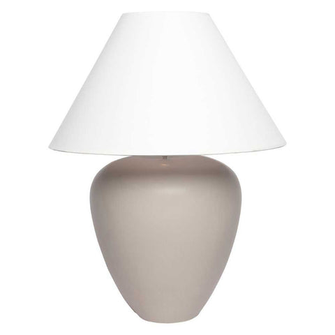 Picasso Table Lamp - Natural w White Shade - Picasso Table Lamp - Natural w White Shade - Eleganté
