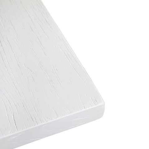 Leeton Oak Dining Table - 2m White - Dining Tables - Eleganté