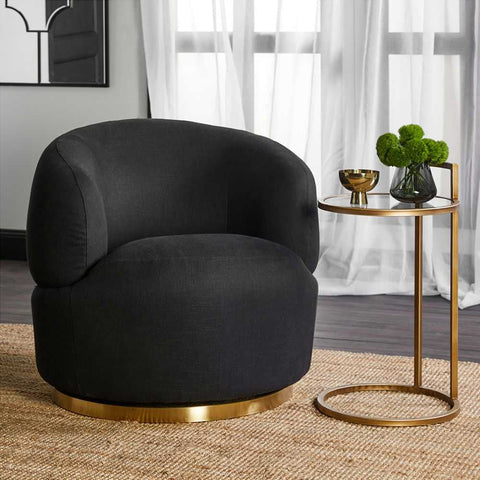 Maxie Side Table - Antique Gold - Side Tables - Eleganté