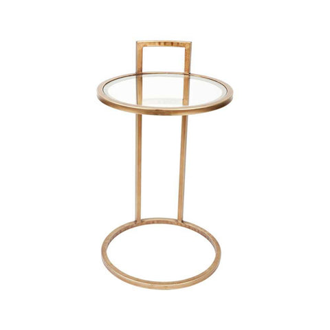 Maxie Side Table - Antique Gold - Side Tables - Eleganté