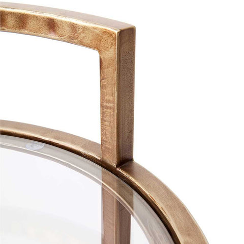 Maxie Side Table - Antique Gold - Side Tables - Eleganté