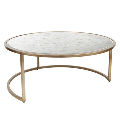 Serene Nesting Coffee Tables - Antique Gold - Coffee Tables - Eleganté