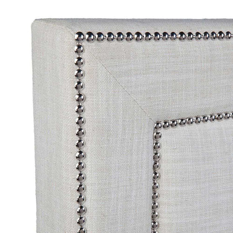Manhattan King Bedhead - Natural Linen - King Size - Eleganté