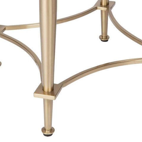 Jak Glass Side Table - Gold - Side Tables - Eleganté