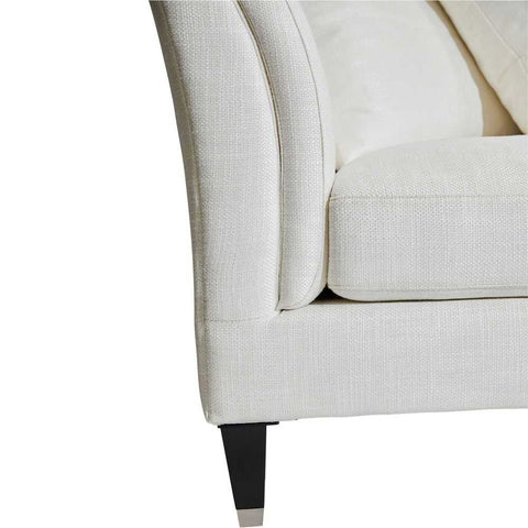 Tailor 3 Seater Sofa - Ivory Linen - Tailor 3 Seater Sofa - Ivory Linen - Eleganté