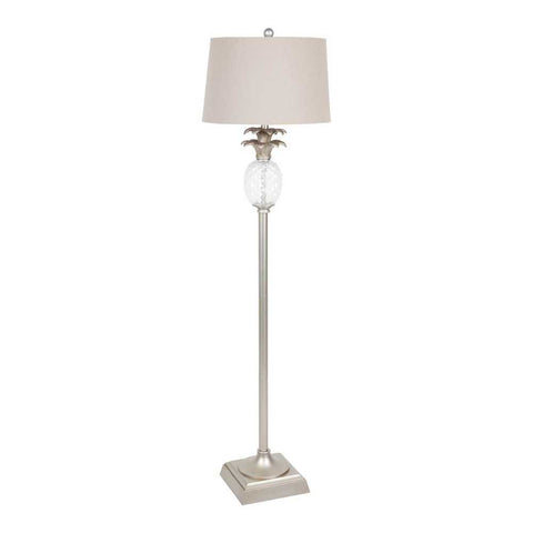 Langley Floor Lamp - Antique Silver - Langley Floor Lamp - Antique Silver - Eleganté