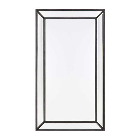 Zeta Wall Mirror - Medium Black - Wall Mirrors - Eleganté