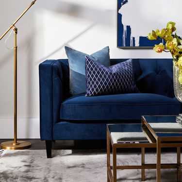 Cocktail Mirrored Nesting Coffee Tables - Antique Gold - Coffee Tables - Eleganté