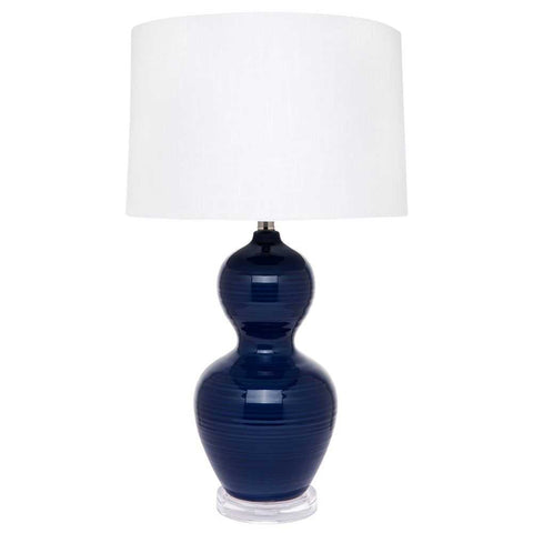 Bronte Table Lamp - Blue - Bronte Table Lamp - Blue - Eleganté