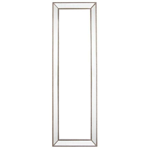 Zeta Cheval Mirror - Antique Silver - Floor Mirrors - Eleganté