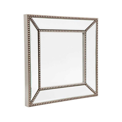 Zeta Wall Mirror - Small Antique Silver - Wall Mirrors - Eleganté