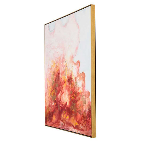 I'm Blushing Oil On Canvas Painting - I'm Blushing Oil On Canvas Painting - Eleganté