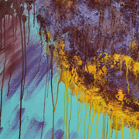 In Between The Lines Oil On Canvas - In Between The Lines Oil On Canvas - Eleganté